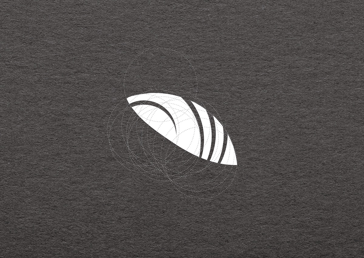 OSHIN Seafood — Geometric construction of the symbol